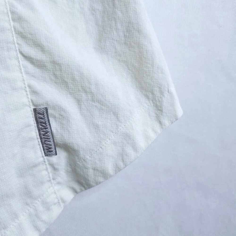 COLUMBIA SPORTSWEAR Titanium Sleeveless Shirt Top size XL WHITE Outdoors Casual - Picture 5 of 6